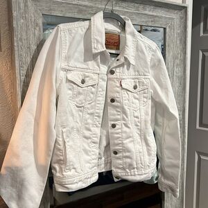 Levi’s White Jean Jacket